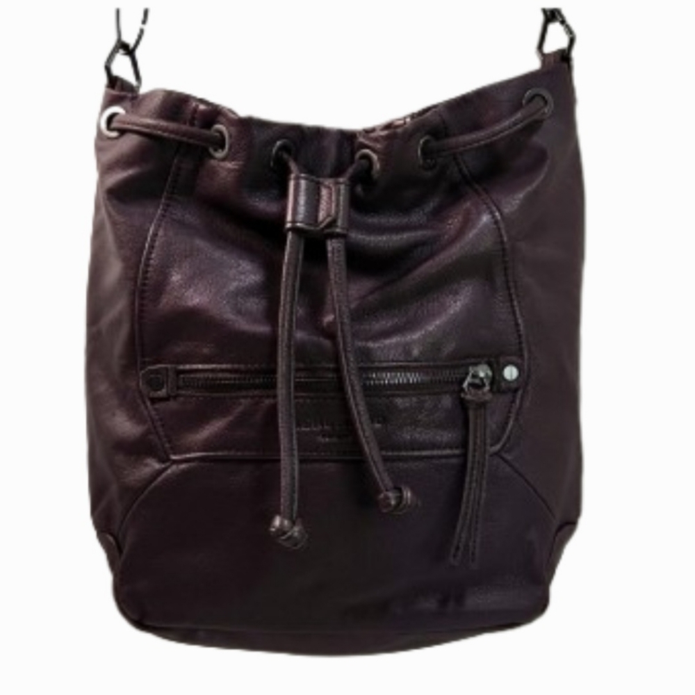 LIEBESKIND Berlin BROOKLYN Drawstring Bucket Bag Hobo Shoulder Bag